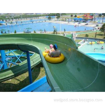 Water Park Family Raft Slide Fiber Glass Outdoor Water Slid